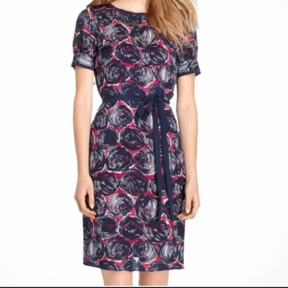 Tory Burch Dresses & Skirts - Tory‎ Burch Silk Summer Dress Belted | Women’s Size 8